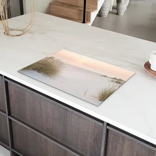 Horizon - Duinlandschap - Zand Inductie beschermer vinyl 3mm klein -sfeer8