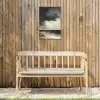 Kust - Golven - Rots - Storm Tuinposter op houten frame 2 cm dik klein -sfeer4