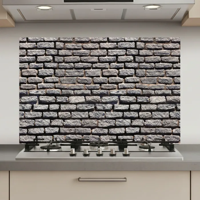 Bestraat - Robuust - Muur - Stenen keuken achterwand spatscherm klein 900 -3d_website