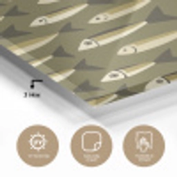 Vis - Patroon - Groen plexiglas 5mm klein 11 -sfeer2