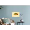 Schubben - Vis - Groen - Illustratie Muursticker klein -plant