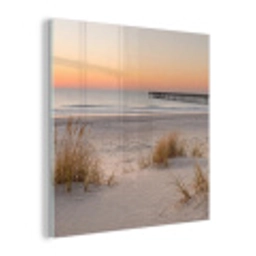 Pier - Zonsondergang - Strand plexiglas 5mm klein -z3d