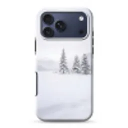 Fijnsparren - Sneeuw - Winter - Landschap - Stilte Toughcase MagSafe Apple iPhone 17 Pro Max klein -3d