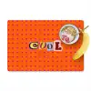 Cool - Stippen - Oranje Placemat vinyl groot -zzzproduct_Kitchenyeah-website