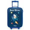 Dier - Ruimte - Planeet - Raket Kinderkoffer - Blauw klein -zz3dotto