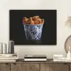 Kip - Bucket - Delfts blauw - Lekker PET vilt klein -sfeer1