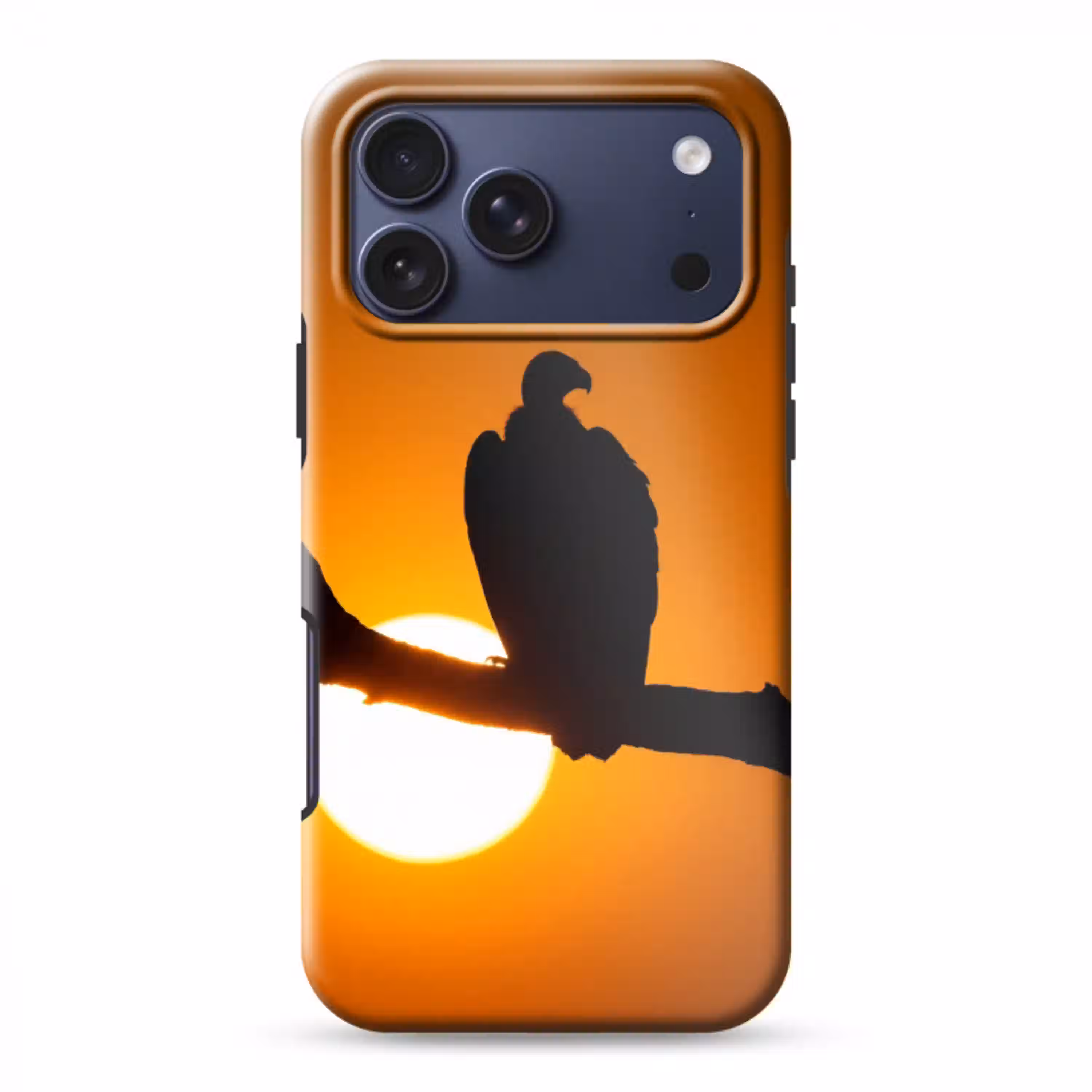 Gier - Tak - Zon - Oranje Toughcase MagSafe Apple iPhone 17 Pro Max klein -3d