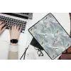 Wolken - Kraanvogels - Blauw laptophoes neopreen klein 279 -bureau