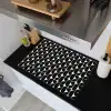 Modern - Geometrisch - Zwart Inductie beschemer met haakjes klein 777 -sfeer1