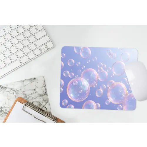 Pastel - Bubbels - Dromerig muismat rubber klein -witbureau