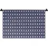 Schelp - Nautisch - Blauw - Wit Wandkleed katoen klein 269 -zz3d