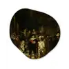 De Nachtwacht - Kunst - Oude meesters - Rembrandt Wandcirkel Organisch Forex 3mm klein -3d