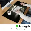 Cheers - Wijn - Zwart - Wit Muismat XXL klein -sfeer3