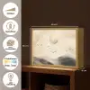 Landschap - Japandi - vogel Light Box met batterij (Wandlamp) middel -USP_websiteoverzichtNL