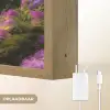 Poort - Paars - Bloemen Light Box met batterij (Wandlamp) middel -USP_websiteoplaadbaarNL