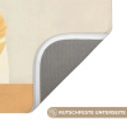 Vrouw - Minimalistisch - Bloem Badmat klein -USP_AntislipDE
