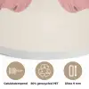 Vlinder - Illustratie - Roze Akoestische PET Vilt - Rond klein -closeup_NL
