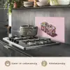 Sushi - Rolletjes - Steentjes - Kleurrijk keuken achterwand spatscherm klein -usp_NL