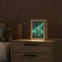 Vrachtwagen - Snelheid - Groen - Neon Light Box met kabel klein -sfeer1_kind