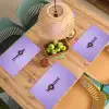 Maandag - Mok - Koffie - Paars Placemat vinyl groot -zzsfeer5_Kitchenyeah-website