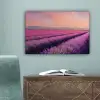 Lavendelveld - Zonsondergang - Paars - Bloemen canvas 2cm klein -sfeer4