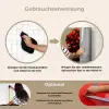 Vrouw - Appels - Rood - Bladeren keuken achterwand spatscherm klein -gebruiksaanwijzing_DE
