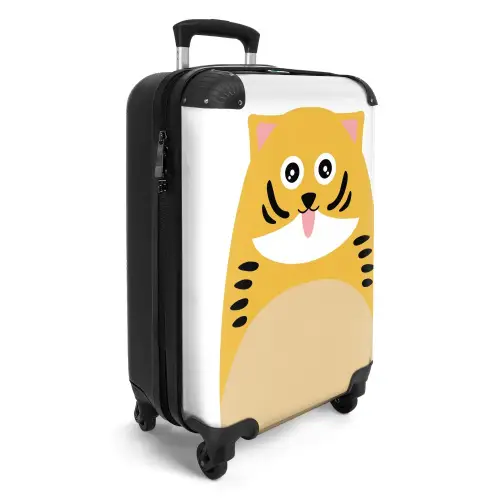 Kaatje kat Koffer - NBS - Handbagage middel -productfoto_3d