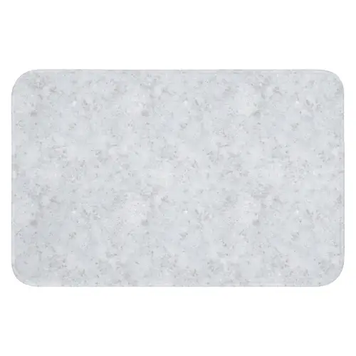 Grijs - Terrazzo-effect - Beton Badmat klein 997 -3d