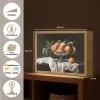 Stilleven - Perziken - Vintage Light Box met batterij (Wandlamp) middel -USP_websiteoverzichtNL