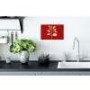 Silhouet - Bladeren - Tak Muursticker klein -keuken