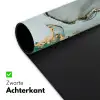 Goud - Marmer - Groen - Luxe - Marmerlook - Grijs Muismat XXL klein -sfeer2