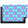 Regenboog - Neon - Kleuren Inductie beschermer vinyl 3mm klein 276 -3d