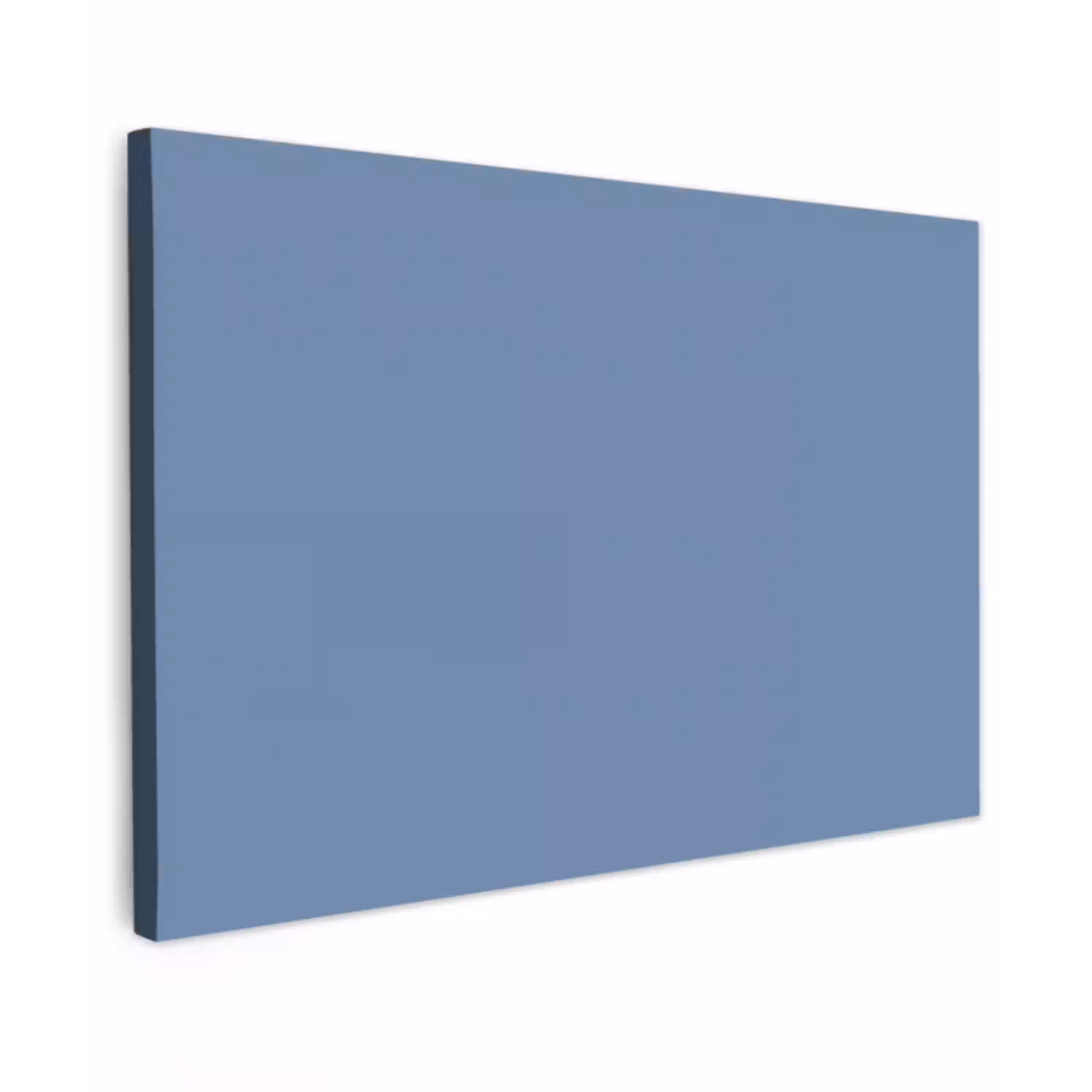 Denim - Breeze - Blauw Tuinposter op houten frame 2 cm dik klein 845 -3d