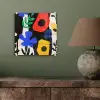 Bloemen - Bladeren - Abstract - Zwart plexiglas 5mm klein -sfeer3