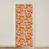 Bloemen - Motief - Retro deurposter klein 289 -3d_beige