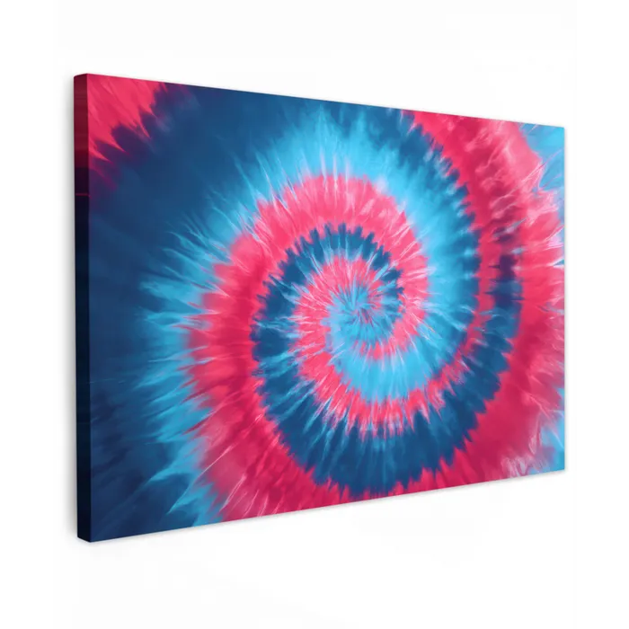 Spiraal - Roze - Draaiend canvas 2cm klein -z3d
