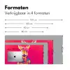 Konijn - Bloemen - Kleurrijk - Kimono Muismat XXL klein -sfeer5