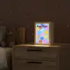 Smileys - Kleurrijk - Grappig Light Box met kabel (Kinderlampje) klein -sfeer1_kind