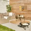 Goud - Disco - Glitter - Peer Tuinposter op houten frame 2 cm dik klein -sfeer2