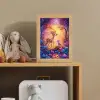 Hertje - Uil - Fantasie - Bos Light Box met kabel klein -sfeer2_kind