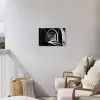 Gang - Bogen - Schaduw - Diepte Tuinposter op houten frame 2 cm dik klein -sfeer1