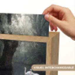 Zwanen - Rivier - Bos Light Box met kabel (Kinderlampje) klein -USP_websiteprintFR