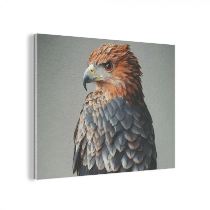 Vogel - Realistisch - Veren - Bruin PET vilt klein -3d
