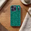 Vloeiend - Olie - Verf - Groen Telefoonhoesje iPhone 17 Pro klein 878 -sfeer1