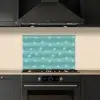 Zee - Dieren - Blauwe krab - Blauw keuken achterwand spatscherm klein 900 -sfeer1