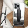 Surfplank - Zand - Zee Hoesje iPhone 16 Pro Max met koord klein -sfeer4