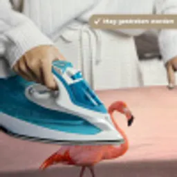 Flamingo - Water - Roze Wandkleed katoen middel -sfeer9