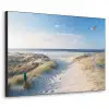 Duin - Meeuw - Strand - Zee - Zon Textielframe - compleet frame klein -3d