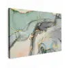 Goud - Marmer - Groen - luxe - Glitter - Marmerlook canvas 2cm klein -z3d