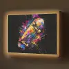Graffiti - Sport - Skateboard - Skate Light Box met batterij (Wandlamp) middel -z3d_website